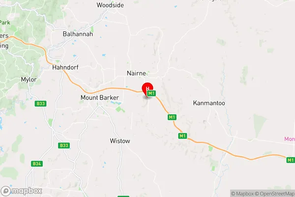 Mount Barker Summit,South Australia Area Map