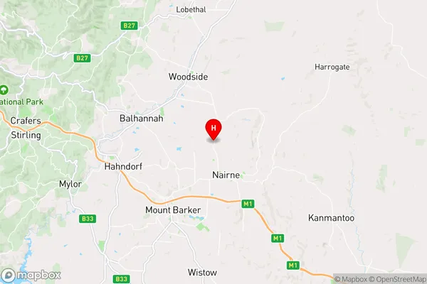 Hay Valley,South Australia Area Map