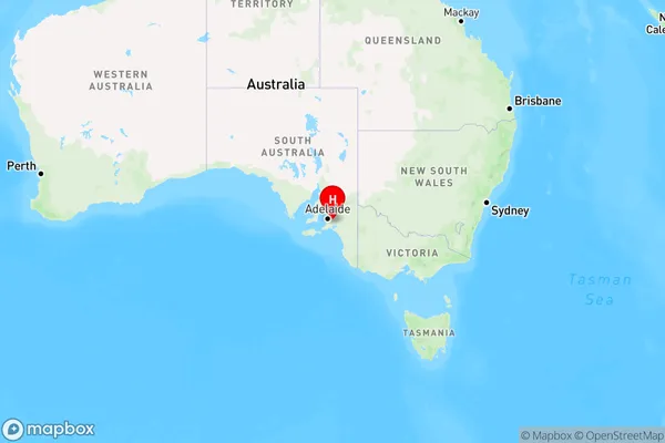 St Ives,South Australia Region Map