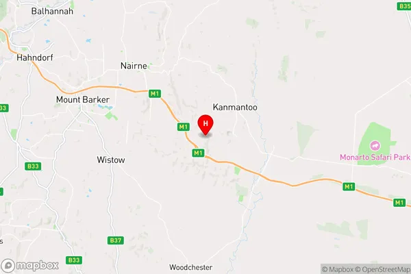 Petwood,South Australia Area Map