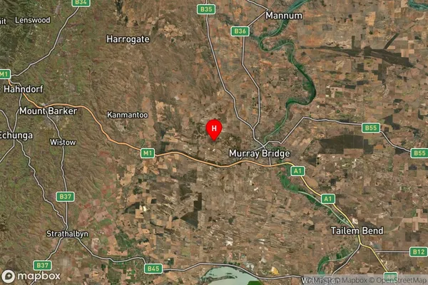 Rocky Gully,South Australia Satellite Map
