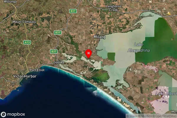 Clayton Bay,South Australia Satellite Map