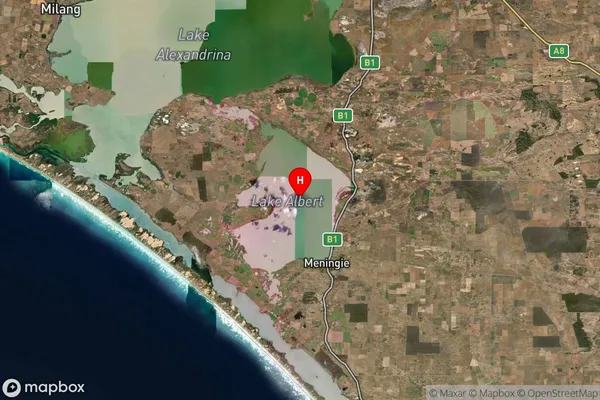 Lake Albert,South Australia Satellite Map