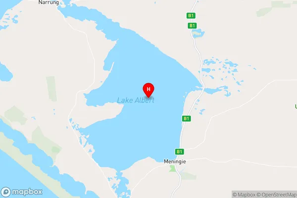 Lake Albert,South Australia Area Map