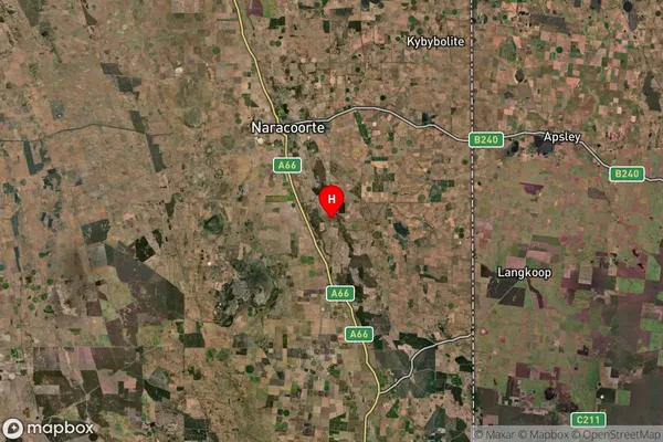 Struan,South Australia Satellite Map