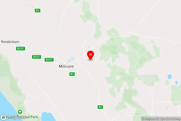 Rocky Camp,South Australia Area Map