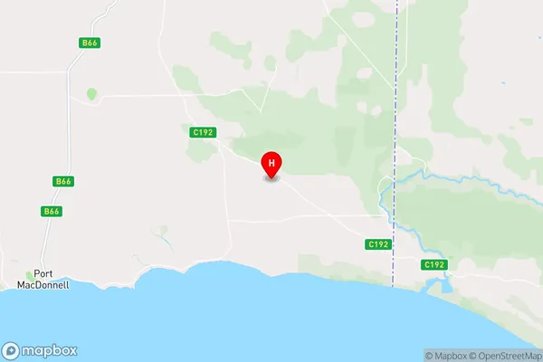 Wye,South Australia Area Map