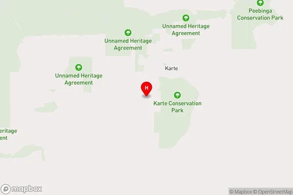 Karte,South Australia Area Map