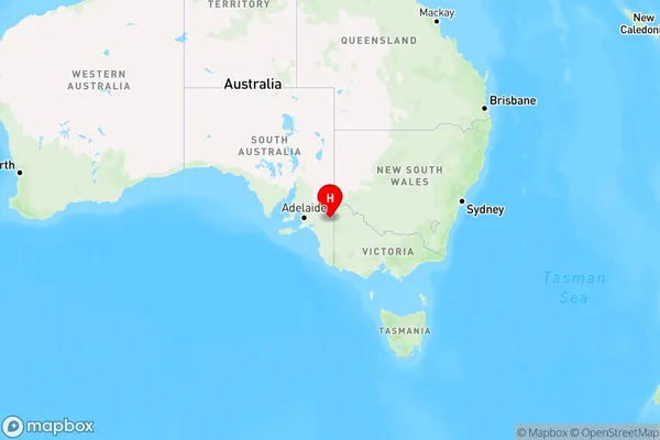 Karte,South Australia Region Map