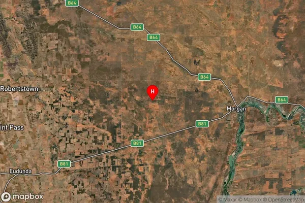 Beatty,South Australia Satellite Map