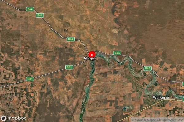 Beaumonts,South Australia Satellite Map