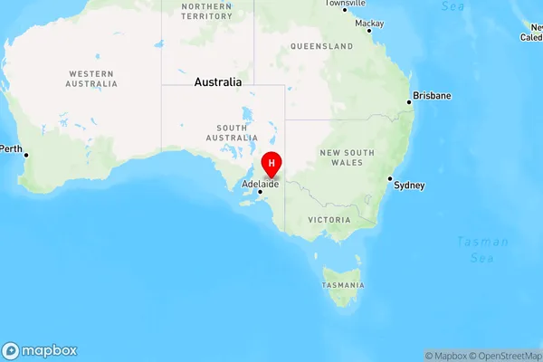 Morphetts Flat,South Australia Region Map