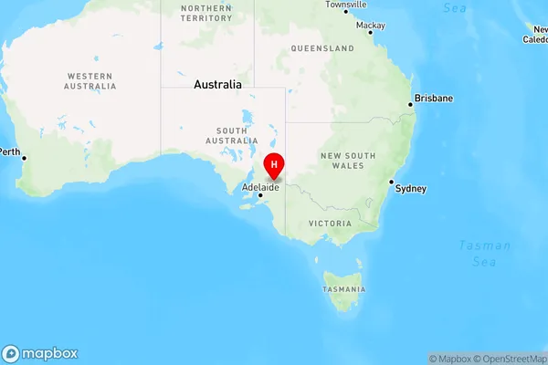 Westons Flat,South Australia Region Map