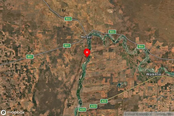 Wombats Rest,South Australia Satellite Map