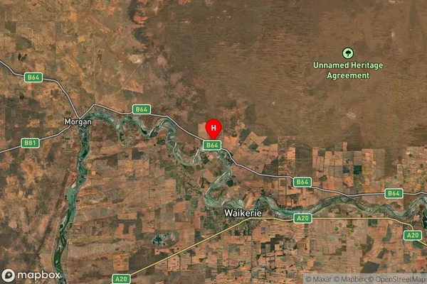 Markaranka,South Australia Satellite Map