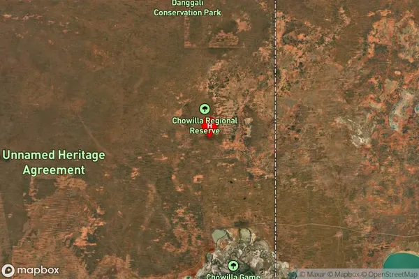 Chowilla,South Australia Satellite Map