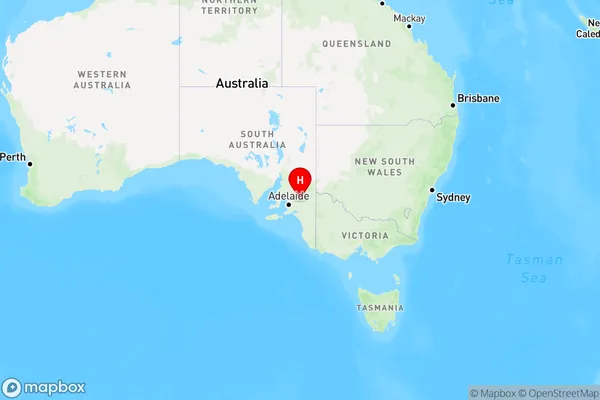 Langs Landing,South Australia Region Map