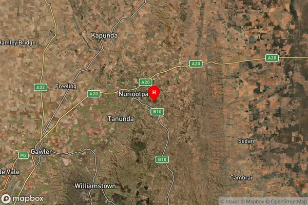 Penrice,South Australia Satellite Map