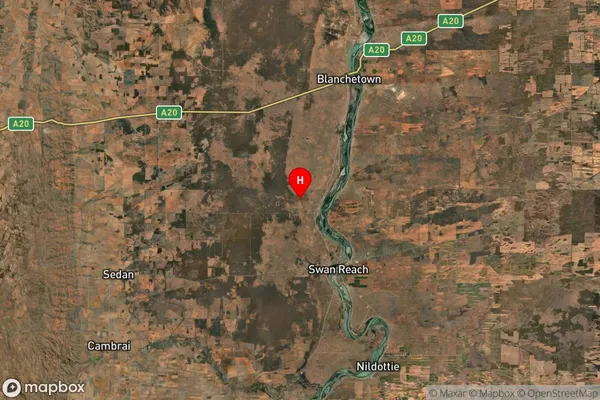 Fisher,South Australia Satellite Map