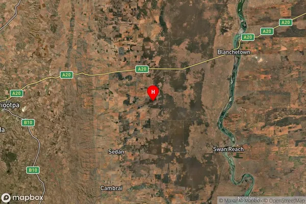 Sandleton,South Australia Satellite Map