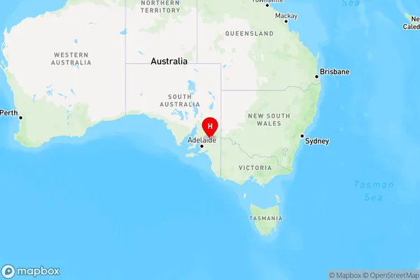 Mcbean Pound,South Australia Region Map