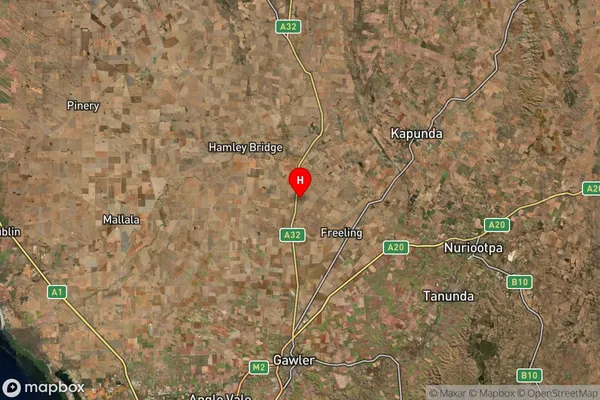 Morn Hill,South Australia Satellite Map