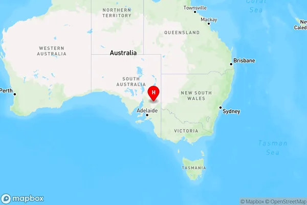 Faraway Hill,South Australia Region Map