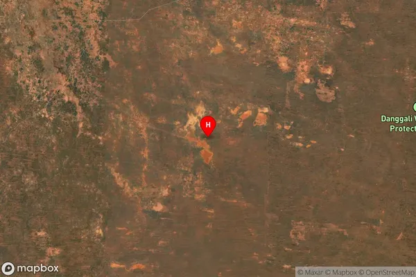 Pine Valley Station,South Australia Satellite Map