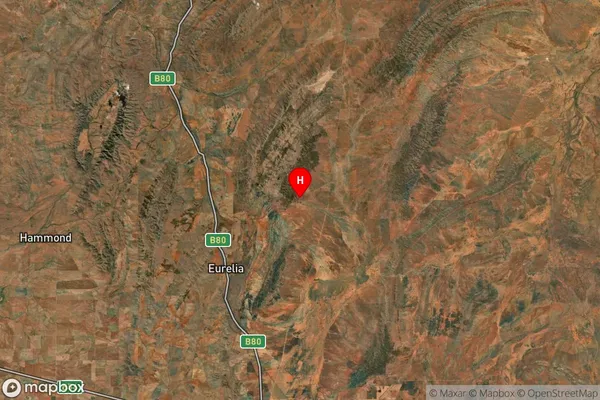 Johnburgh,South Australia Satellite Map