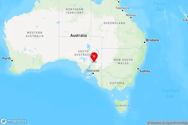 North Hills,South Australia Region Map