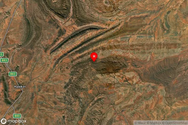 Shaggy Ridge,South Australia Satellite Map