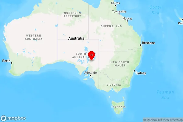 Willow Springs,South Australia Region Map