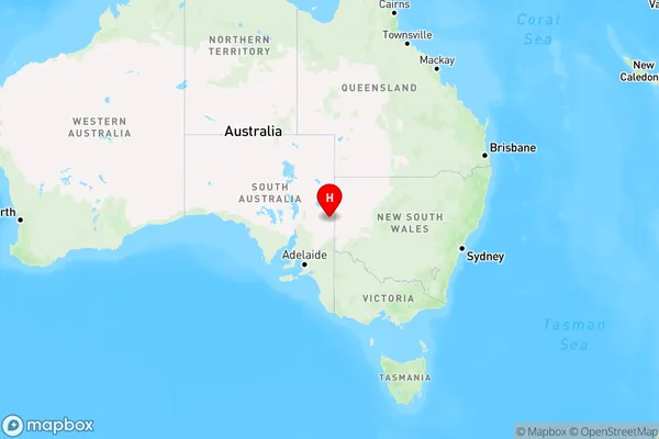 Boolcoomatta,South Australia Region Map