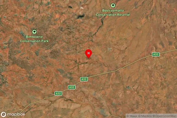 Bulloo Creek,South Australia Satellite Map