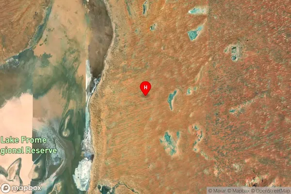 Frome Downs,South Australia Satellite Map