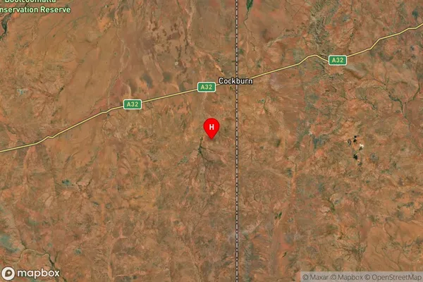 Pine Creek Station,South Australia Satellite Map