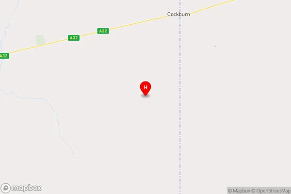 Pine Creek Station,South Australia Area Map