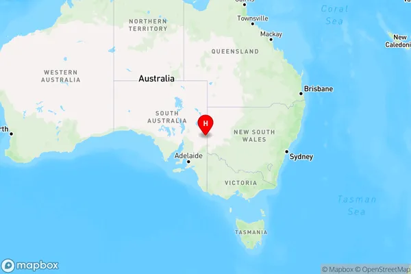 Tepco Station,South Australia Region Map