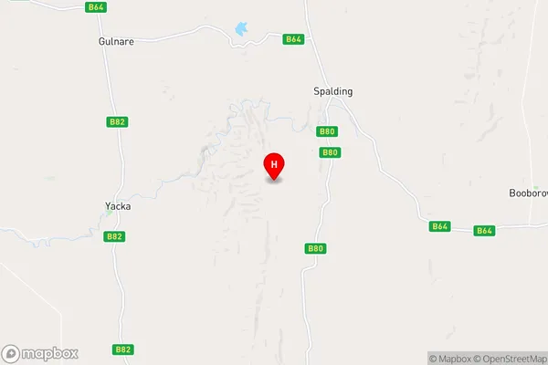 Broughton River Valley,South Australia Area Map