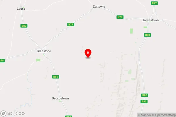 West Bundaleer,South Australia Area Map