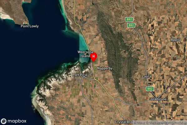 Germein Bay,South Australia Satellite Map