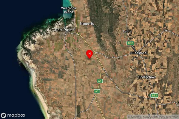 Nurom,South Australia Satellite Map