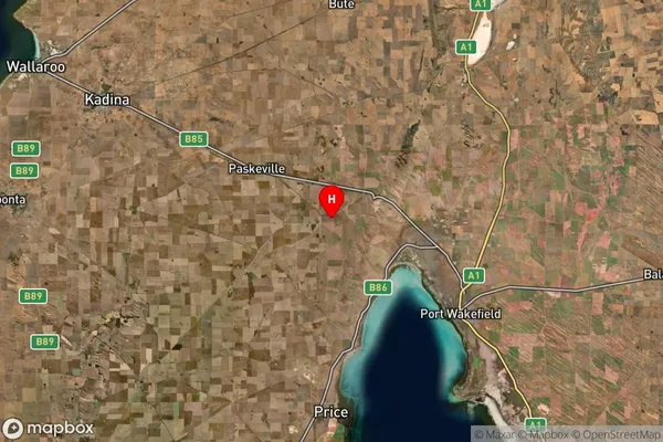 Melton,South Australia Satellite Map