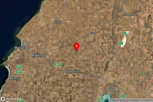 Thomas Plain,South Australia Satellite Map