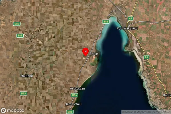 Dowlingville,South Australia Satellite Map