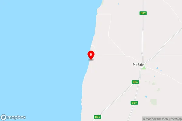 Parsons Beach,South Australia Area Map