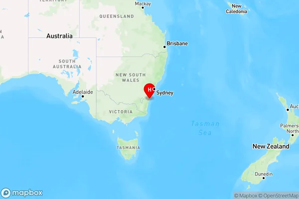 Woodburn,New South Wales Region Map