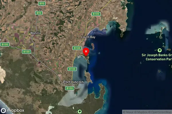 Point Boston,South Australia Satellite Map