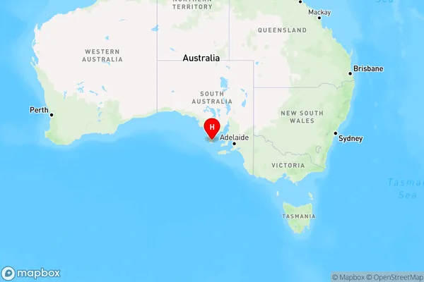 Tiatukia,South Australia Region Map