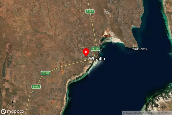 Mullaquana,South Australia Satellite Map